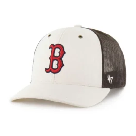 Gorra de camionero sin teñir de los Red Sox de Boston '47