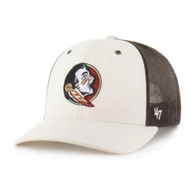 Gorra de camionero sin teñir de los Seminoles de Florida State del ’47