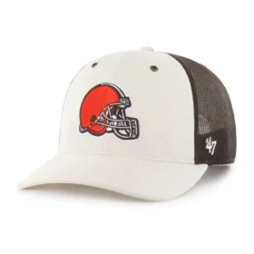 Gorra Trucker sin teñir '47 de los Cleveland Browns, corte holgado