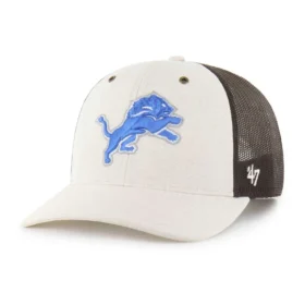 Gorra Trucker sin teñir '47 de los Leones de Detroit, corte holgado