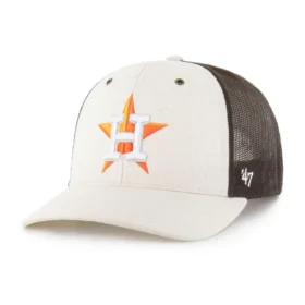 Gorra trucker sin teñir de los Astros de Houston '47