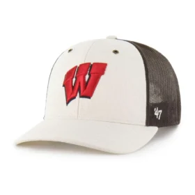 Gorra Trucker sin teñir de los Badgers de Wisconsin '47