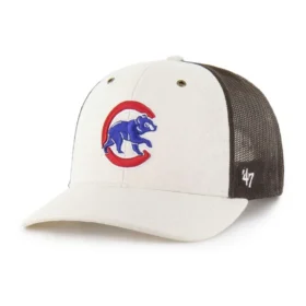 Gorra trucker sin teñir de los Cubs de Chicago '47