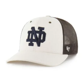 Gorra trucker sin teñir de los Fighting Irish de Notre Dame '47