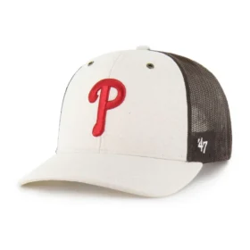 Gorra trucker sin teñir de los Filis de Filadelfia '47