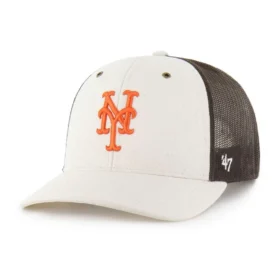 Gorra trucker sin teñir de los Mets de Nueva York '47
