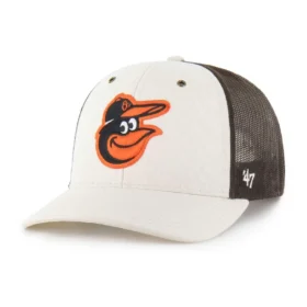 Gorra trucker sin teñir de los Orioles de Baltimore '47