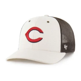 Gorra trucker sin teñir de los Reds de Cincinnati '47